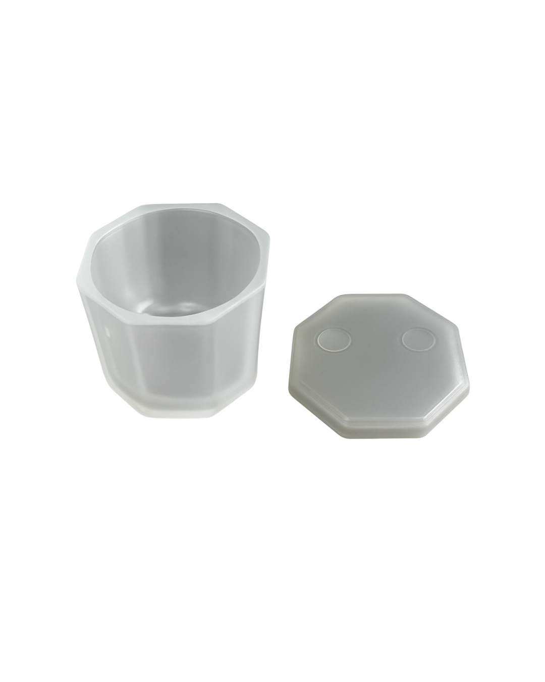Godete Octagonal con tapa bolsa con 10 pz