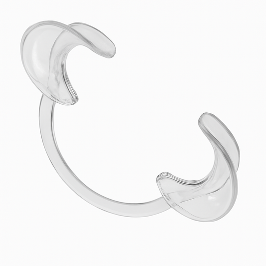 Retractor circular transparente adulto