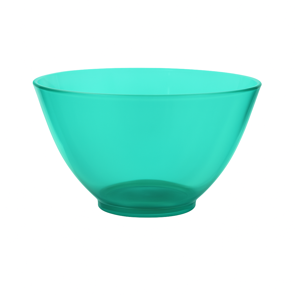 Taza flexible mediana transparente