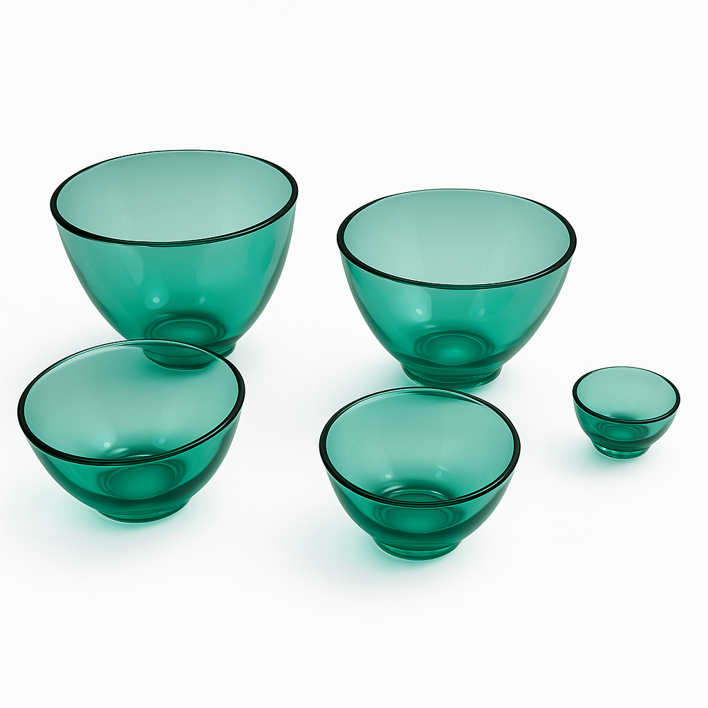 Kit de Belleza Bowls para spa transparente