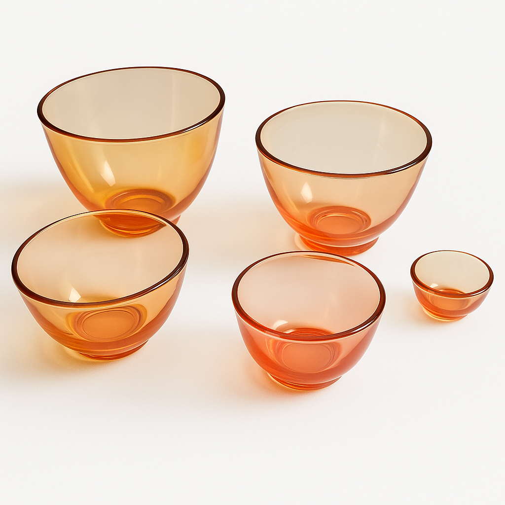Kit de Belleza Bowls para spa transparente