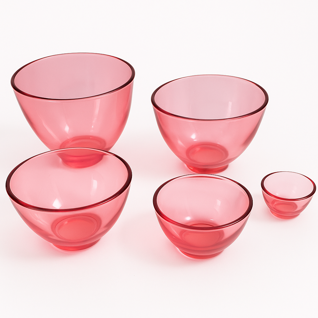Kit de Belleza Bowls para spa transparente