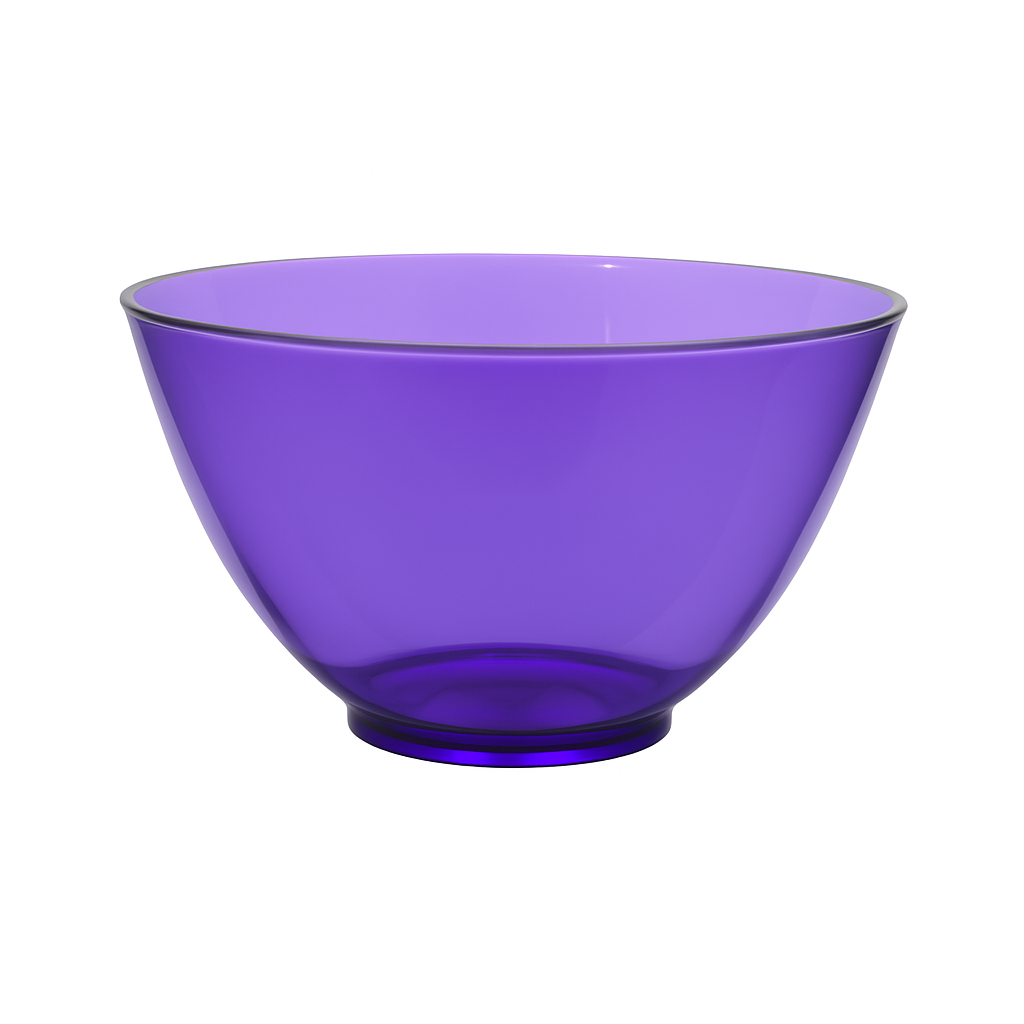 Taza flexible mediana transparente