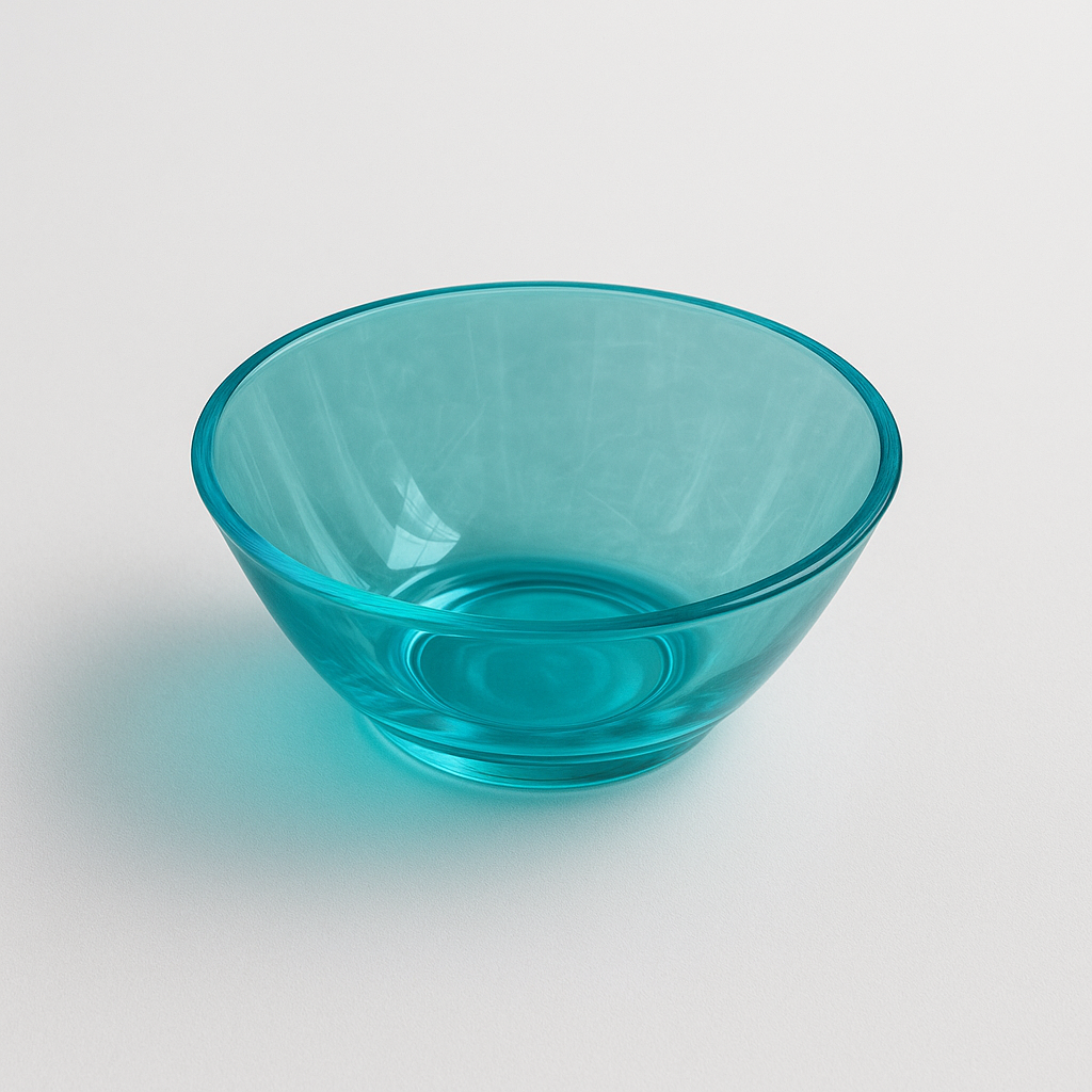 Taza flexible mini transparente