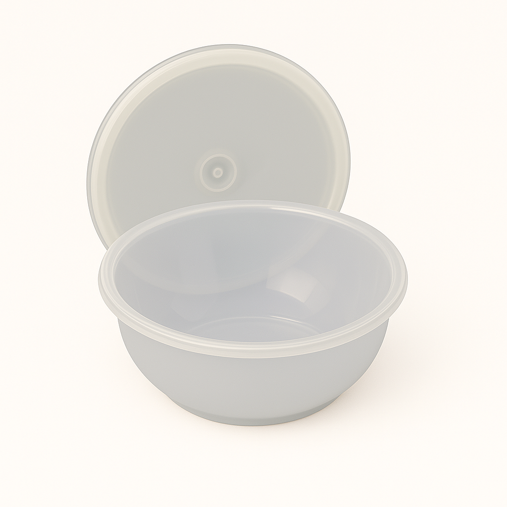 Taza rígida para acrílico con tapa