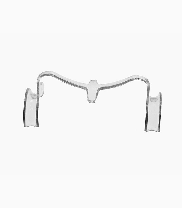 Retractor intraoral transparente infantil