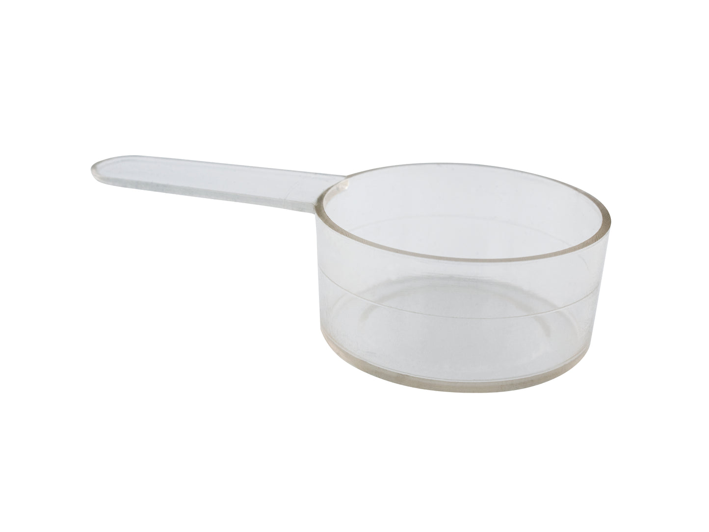 Cuchara medidora transparente sencilla