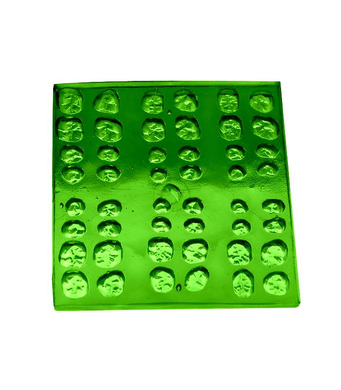 Molde de caras oclusales