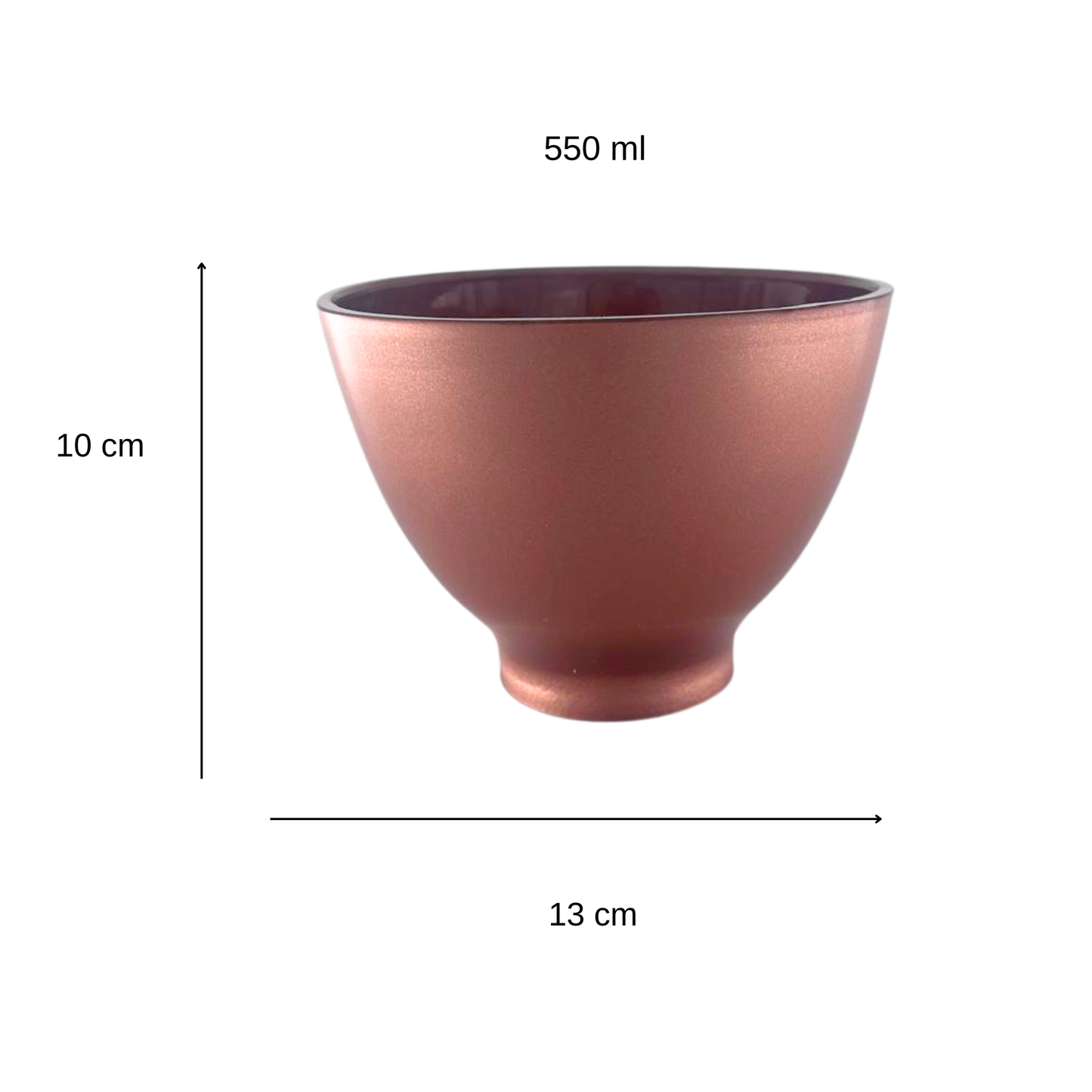 Kit de Bowls Flexibles para Spa y Facial (5 Piezas) | Dorado, Plata y Cobre