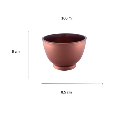 Kit de Bowls Flexibles para Spa y Facial (5 Piezas) | Dorado, Plata y Cobre