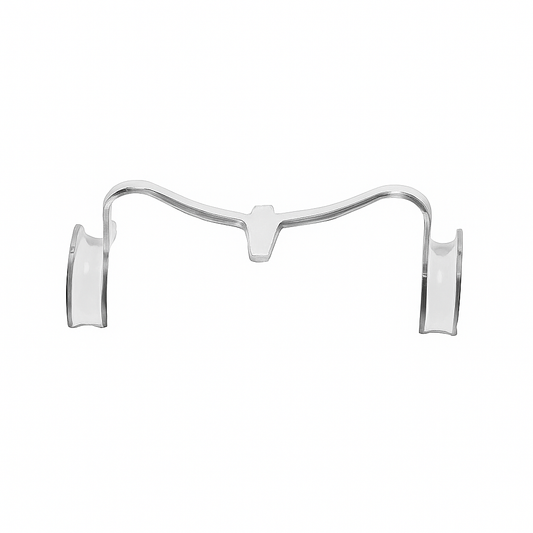 Retractor intraoral transparente infantil