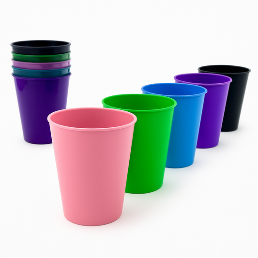 Vaso Reutilizable con 10 piezas