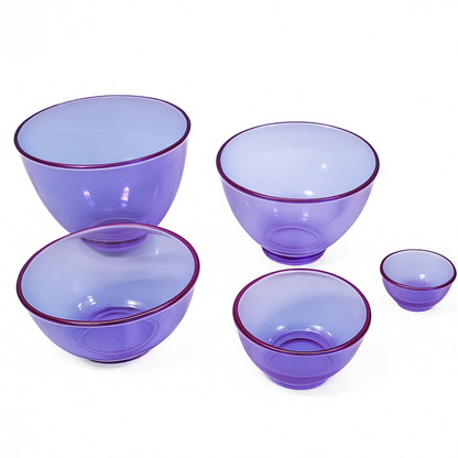 Kit de Belleza Bowls para spa transparente