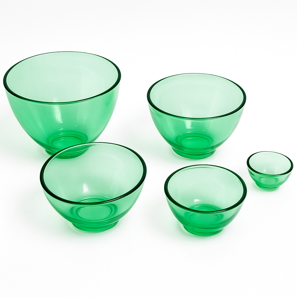Kit de Belleza Bowls para spa transparente