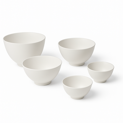 Kit de Belleza Bowls para spa blanca