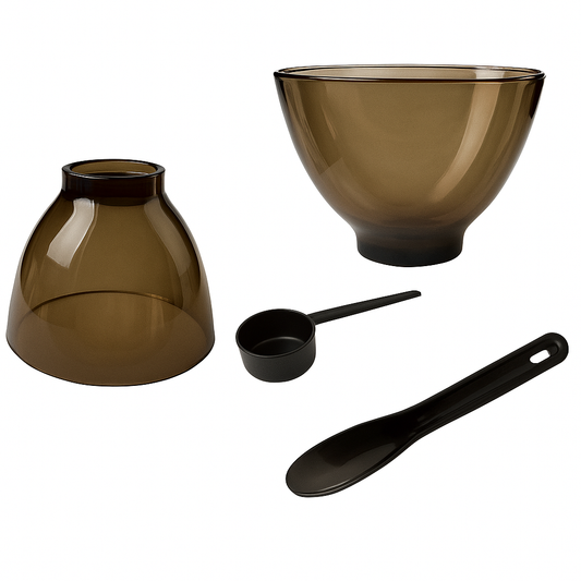 Kit de Belleza Bowls grande con espátula y cuchara medidora