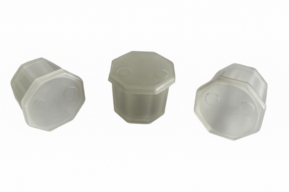 Godete Octagonal con tapa bolsa con 10 pz