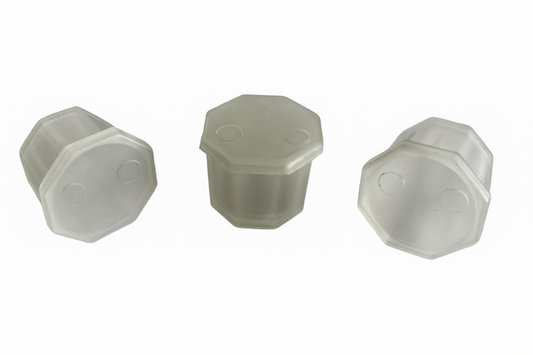 Godete Octagonal con tapa bolsa con 10 pz