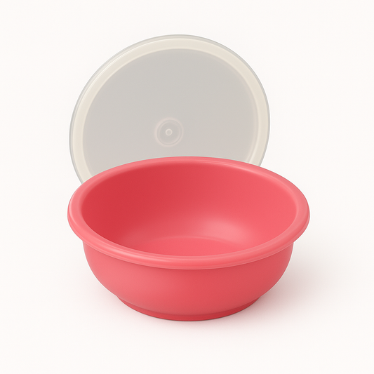 Taza rígida para acrílico  con tapa